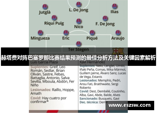 赫塔费对阵巴塞罗那比赛结果预测的最佳分析方法及关键因素解析 赫塔费对阵巴塞罗那比赛结果预测的最佳分析方法及关键因素解析